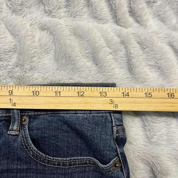 Calvin Klein Cut Off Blue Jean Shorts Women’s Size 10 Festival Distressed - Picture 9 of 11